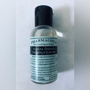 1 - Pharmacopia Verbena Shampoo travel organic aloe Vera 1.25 Oz